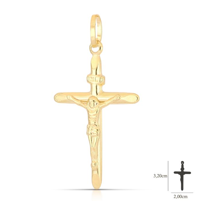 Cross with printed Christ
