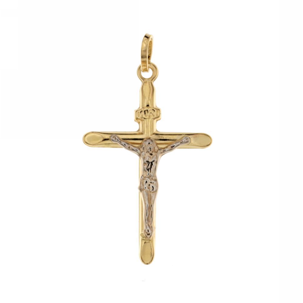 Croce stampata con Cristo