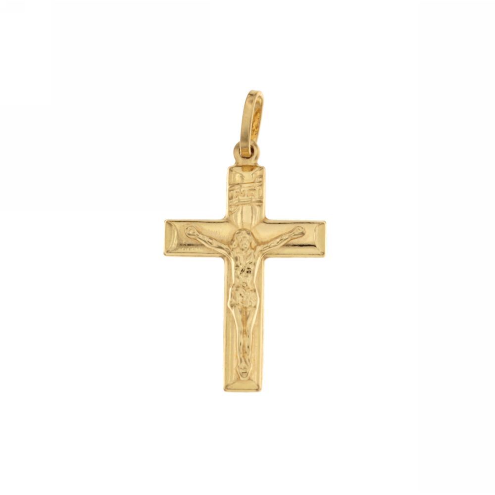 Croce scatolata con Cristo