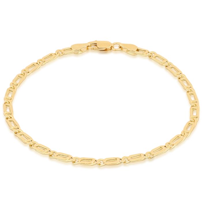 Bracciale maglia occhio di pernice 3mm 21cm