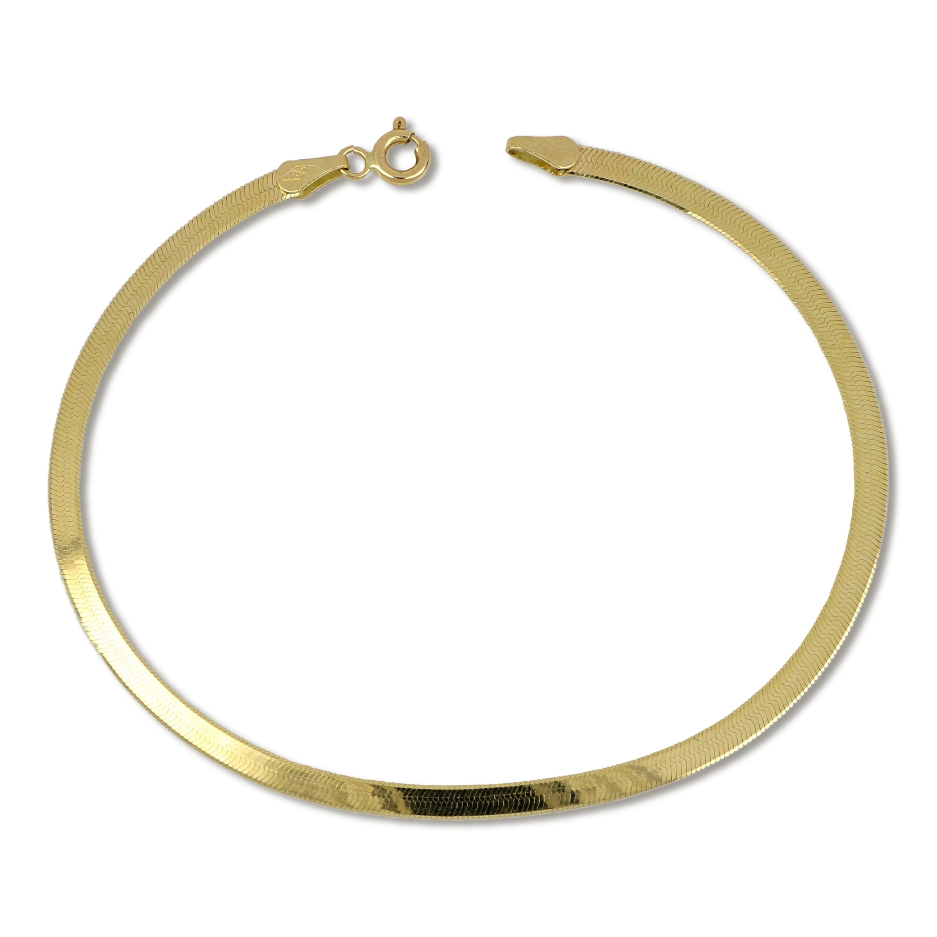 Bracciale piattina Ø 3mm 19cm