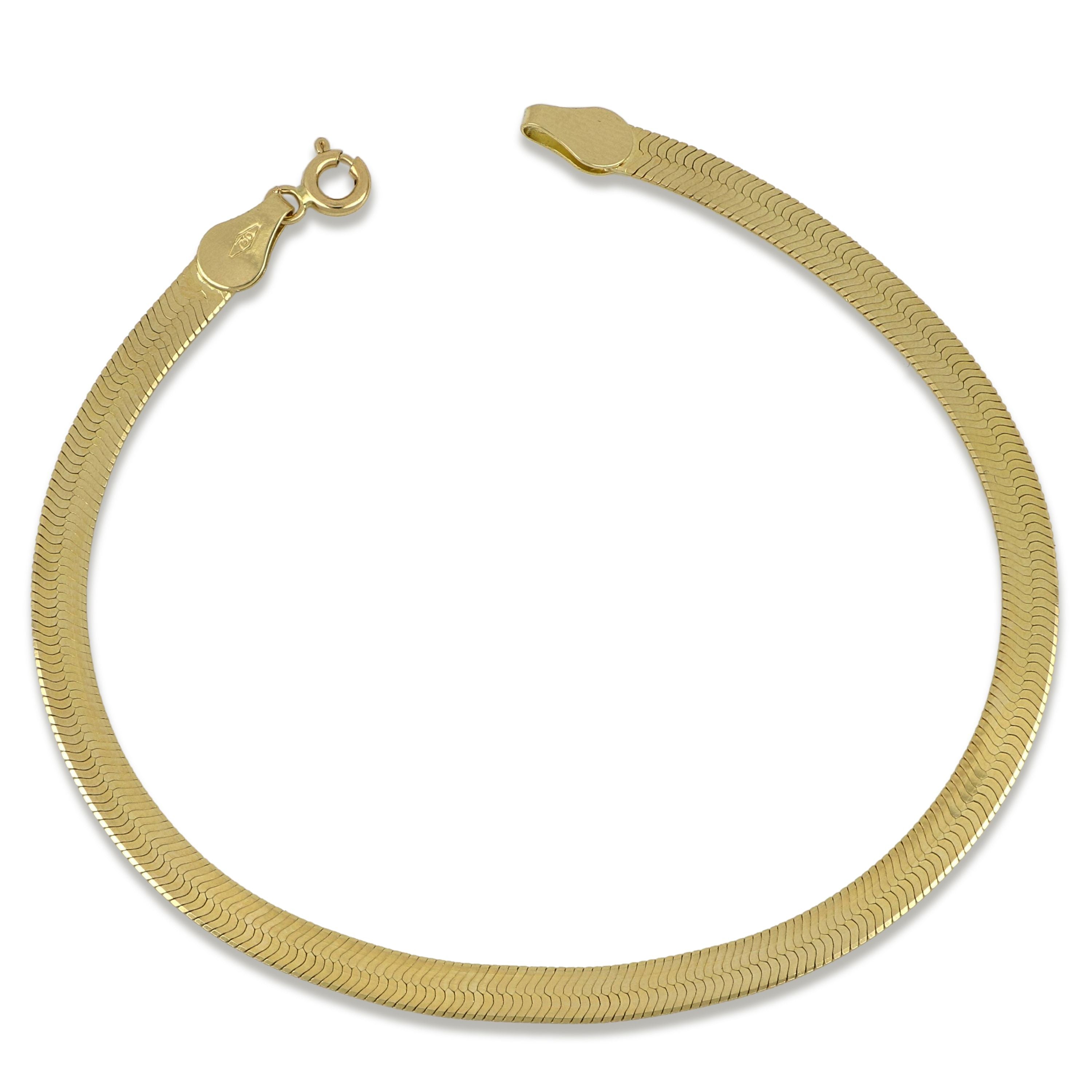 Bracciale piattina Ø 4mm 19cm