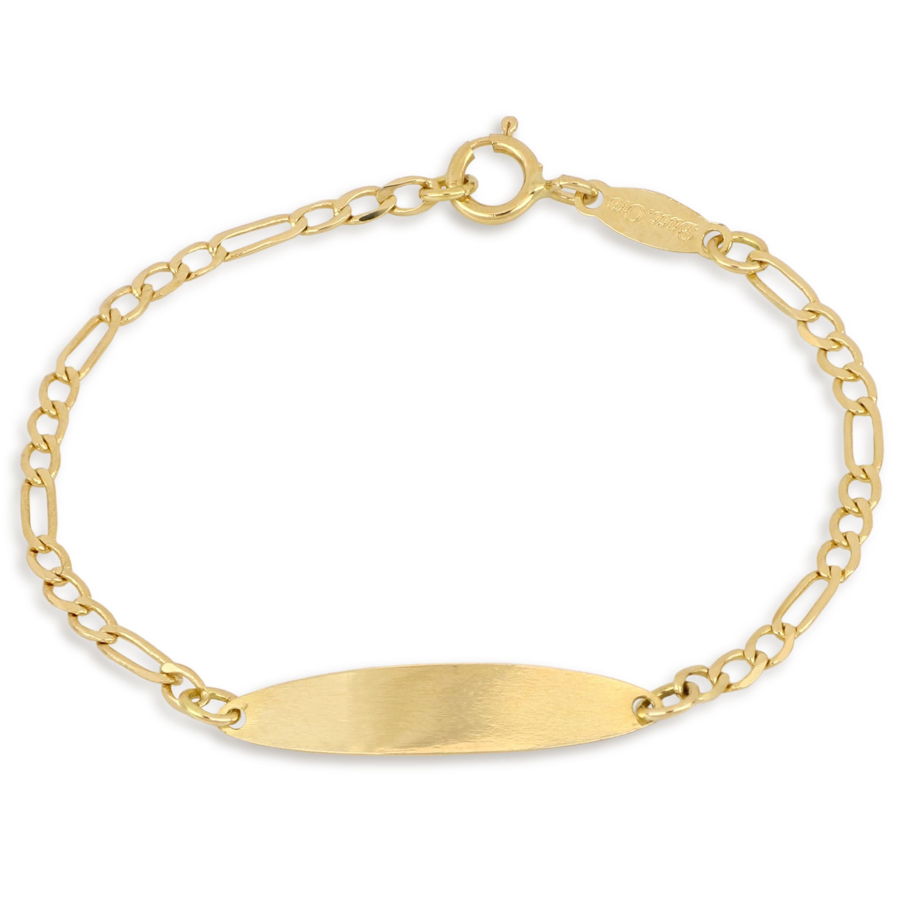 Bracciale con targa bimbo