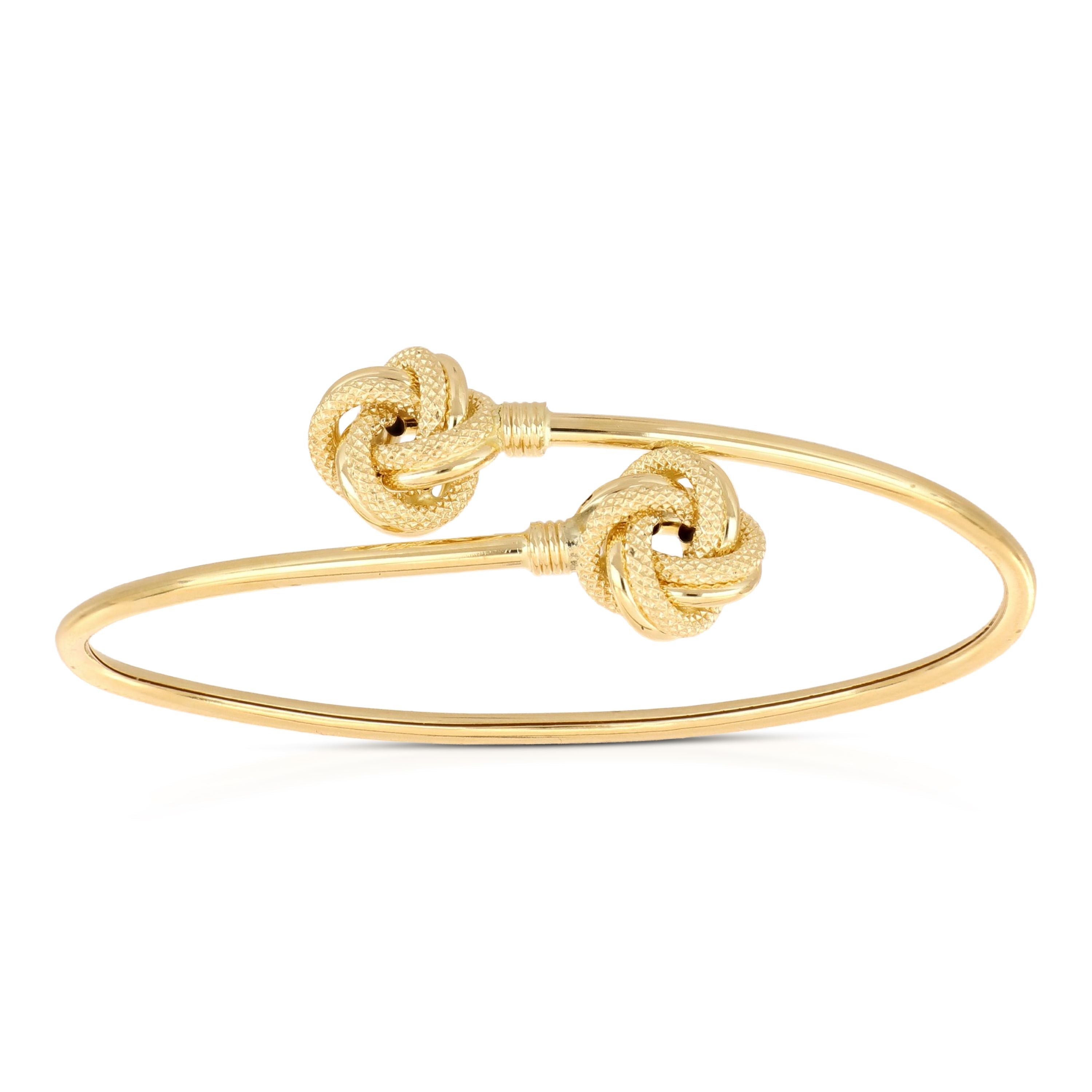 Bracciale rigido nodini Ø 2mm 6cm