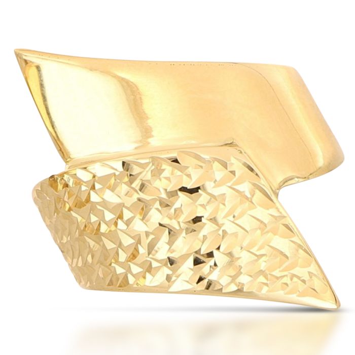 Anello giallo a lastra