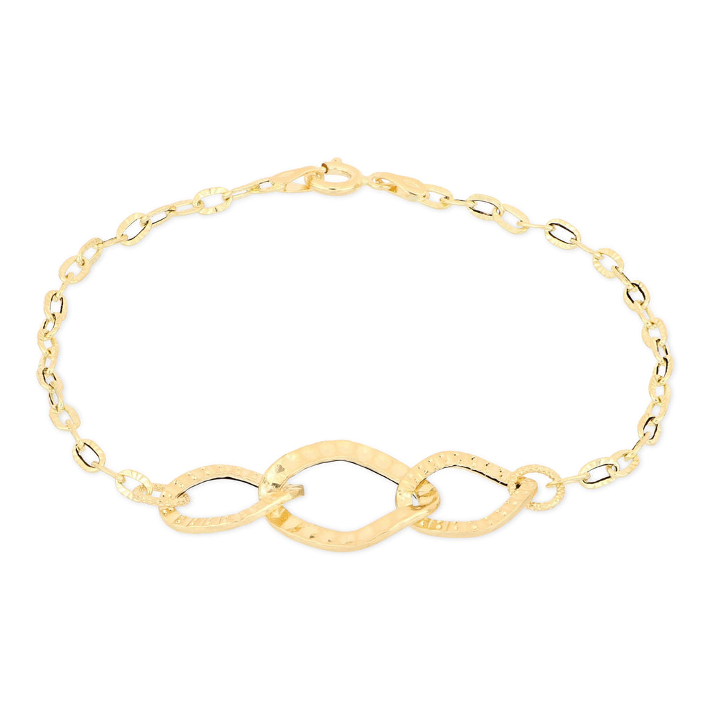 Bracciale centrale rombo Ø 12mm 19cm
