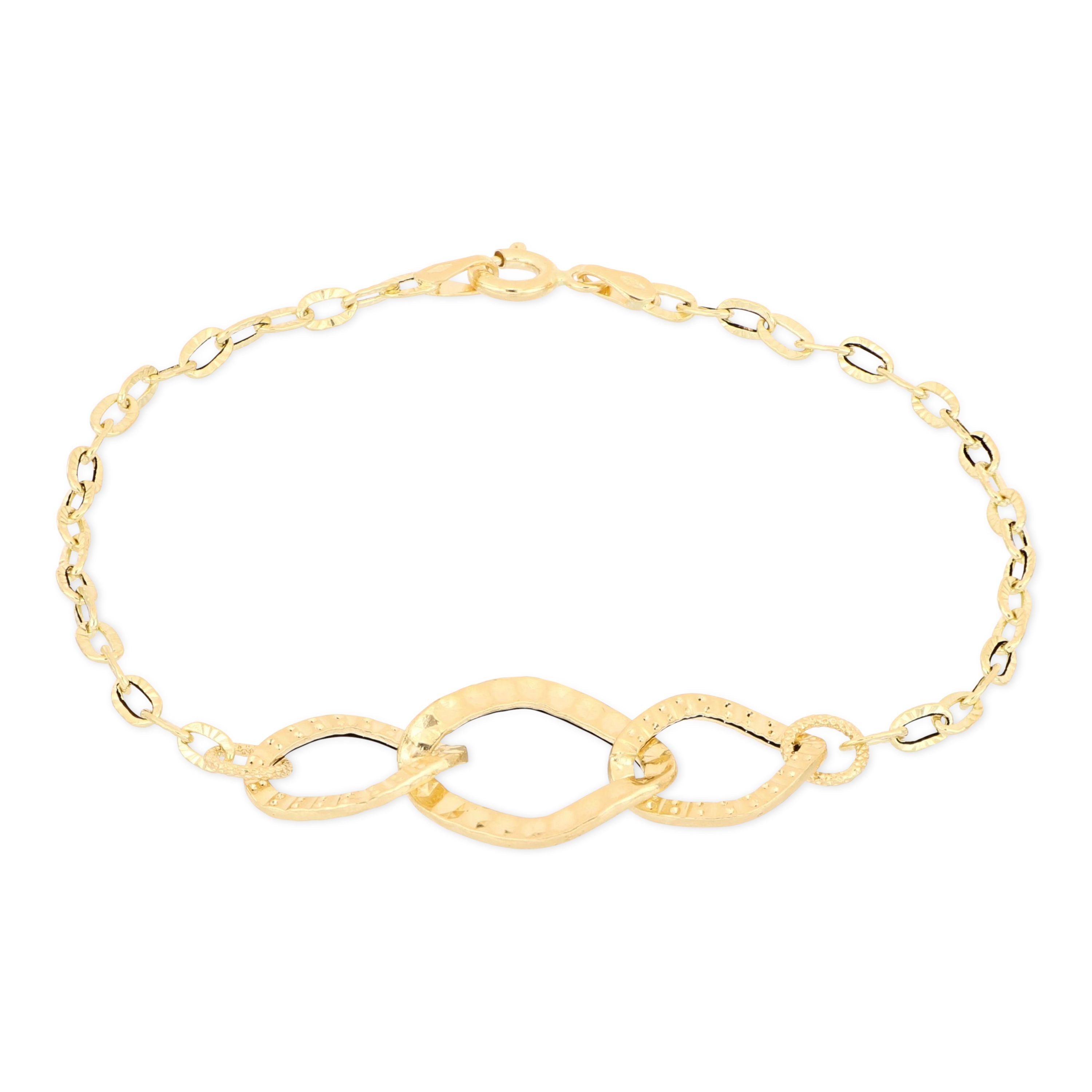 Bracciale centrale rombo Ø 12mm 19cm
