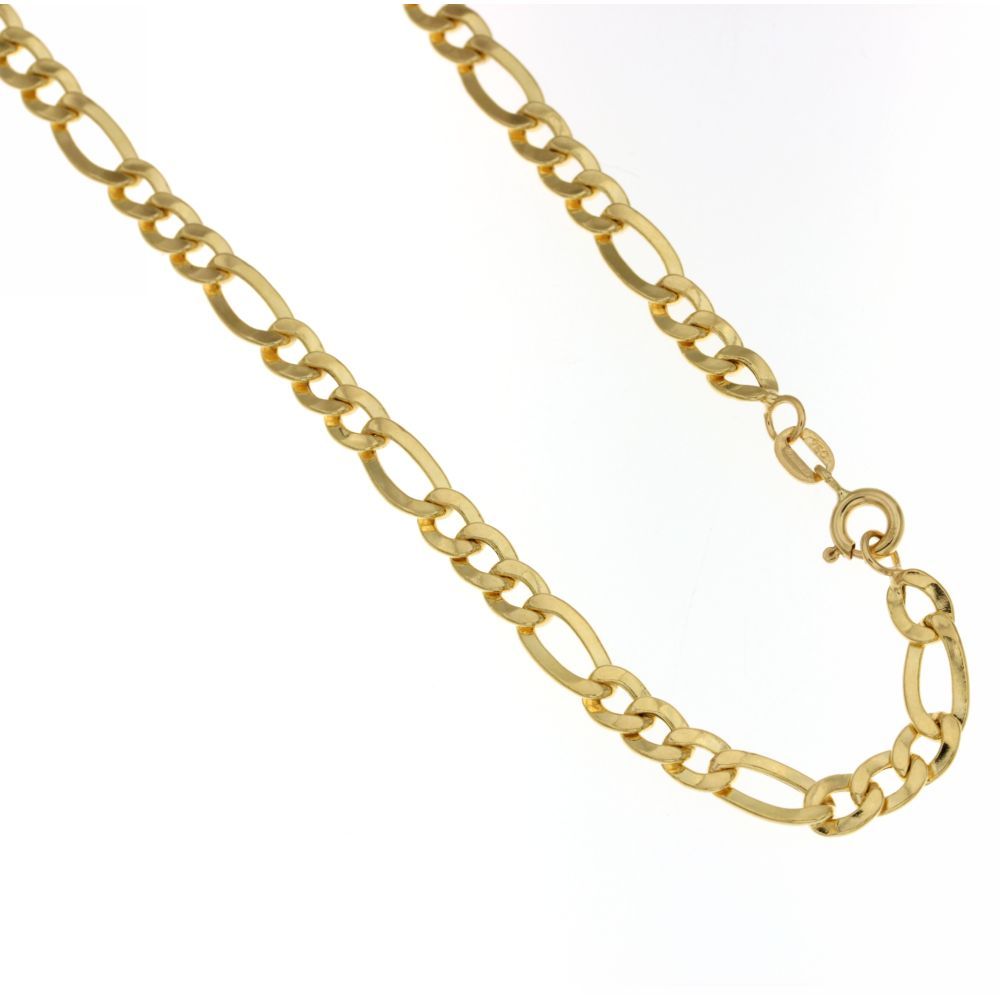 Catena vuota 3+1 lucida Ø 5,5mm 60cm