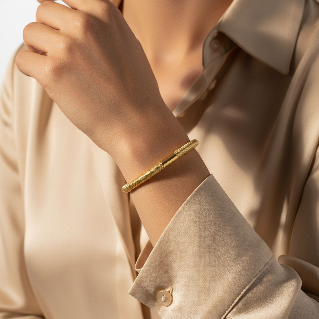 Bracciale elastico mesh donna