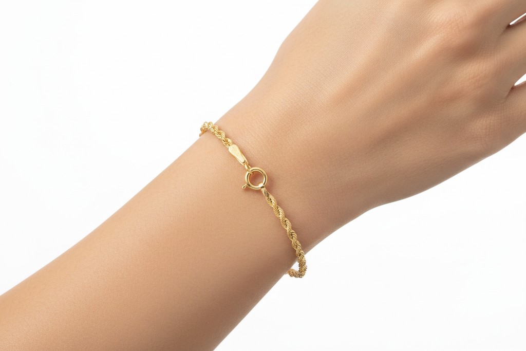 Bracciale fune donna polso