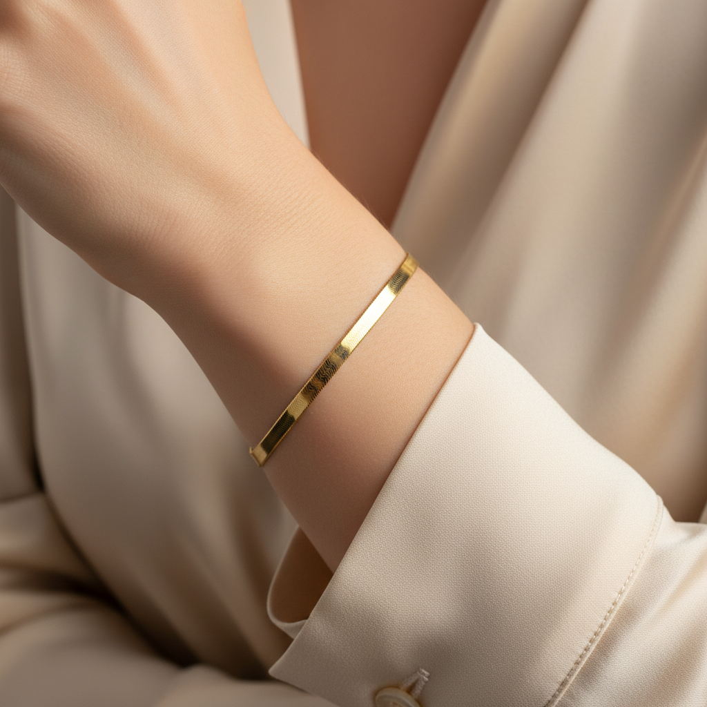 Bracciale piattina 3mm donna