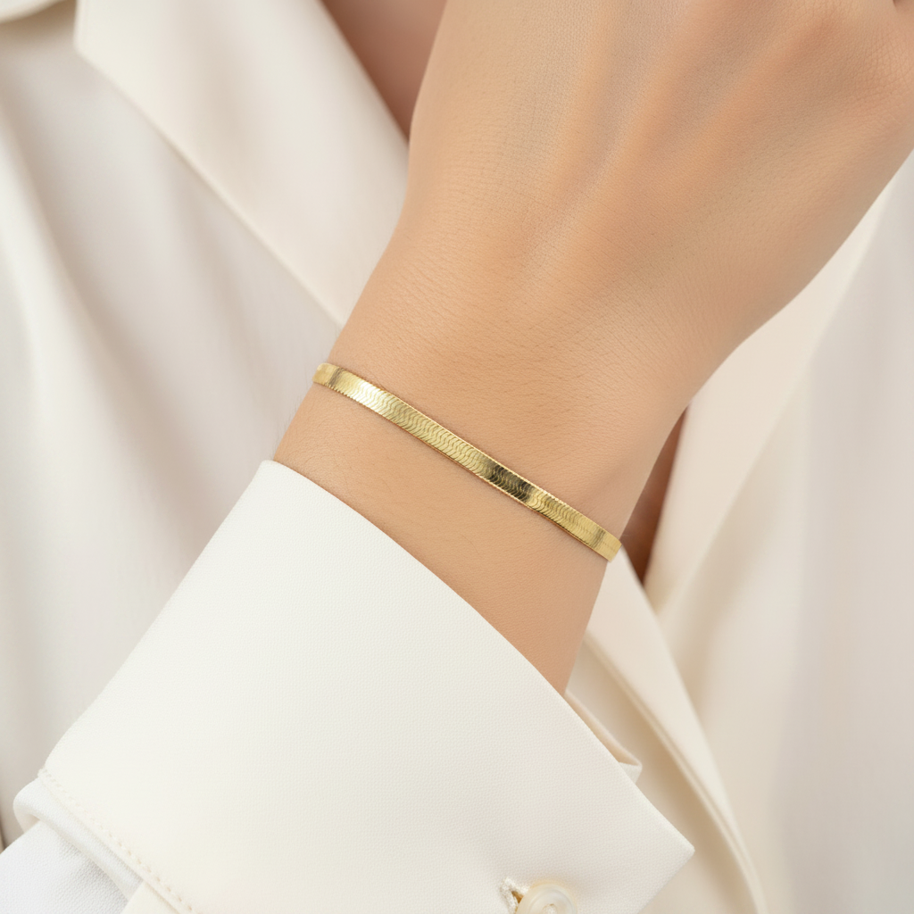 Bracciale piattina 4mm