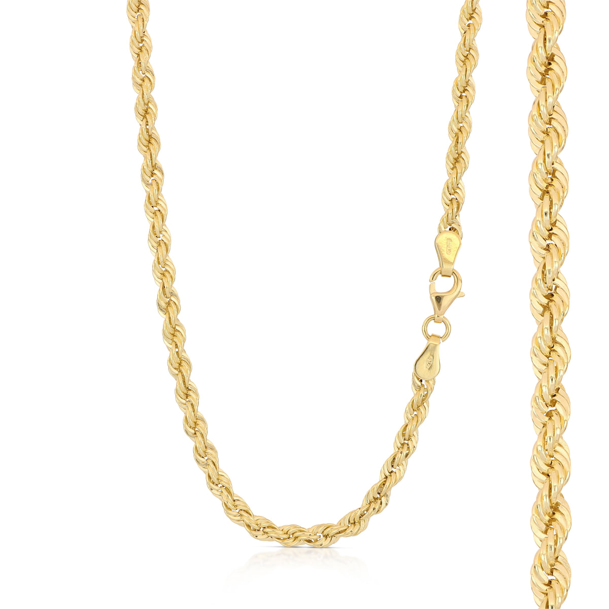 Girocollo fune oro giallo 18kt 3,2mm 60cm